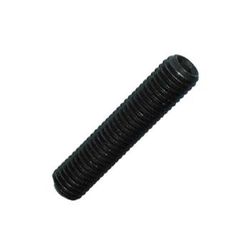 Vis sans tête DIN-916 à six pans creux et extrémité creuse biseautée, en acier (12.9) et filetage métrique.