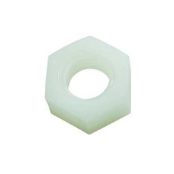 Tuerca din-934 hexagonal, de poliamida y rosca métrica.