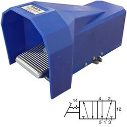 Valve à pédale bistable 5/2 mod. Op52