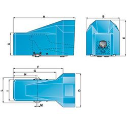 Valve à pédale bistable 5/2 mod. Op52