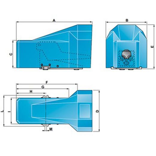 Valve à pédale bistable 5/2 mod. Op52