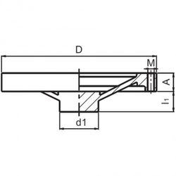 Volante de 2 radios zpk de aluminio con asiento para manilla ref. 330005g*a