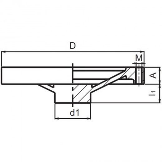 Volante de 2 radios zpk de aluminio con asiento para manilla ref. 330005g*a